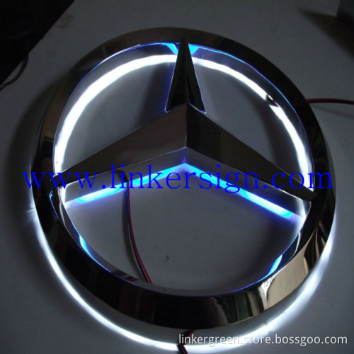 3d diy decorative metalic wall letters